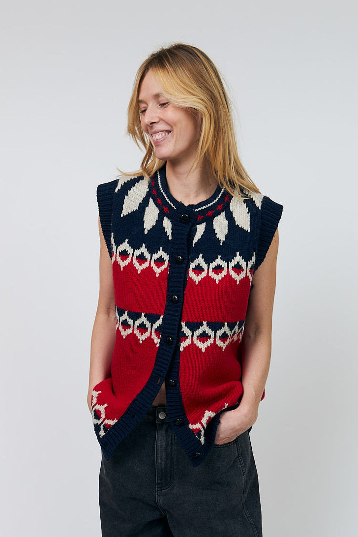 CleoLL strikvest - 30 Red